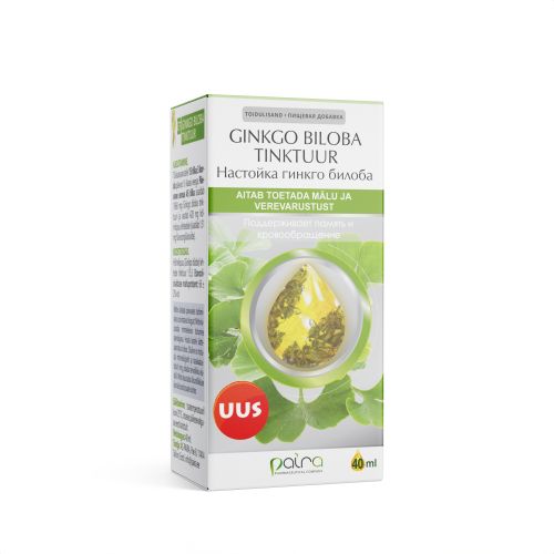 GINKGO BILOBA TINKTUUR 40ML