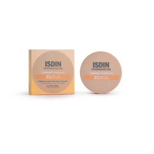 ISDIN SUN KOMPAKTPUUDERKREEM SPF50 (MEDIUM) 10G