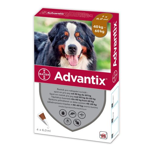 Advantix täpilahus 500 mg + 100 mg/ml 6 ml