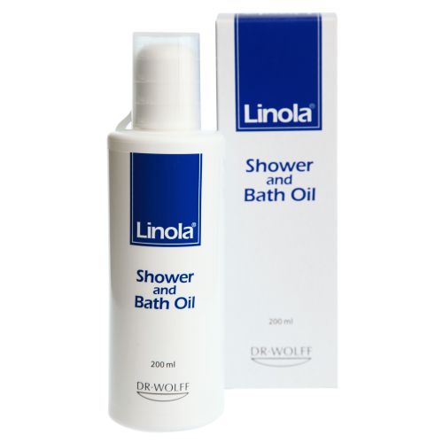 LINOLA SHOWER AND BATH OIL 200ML
