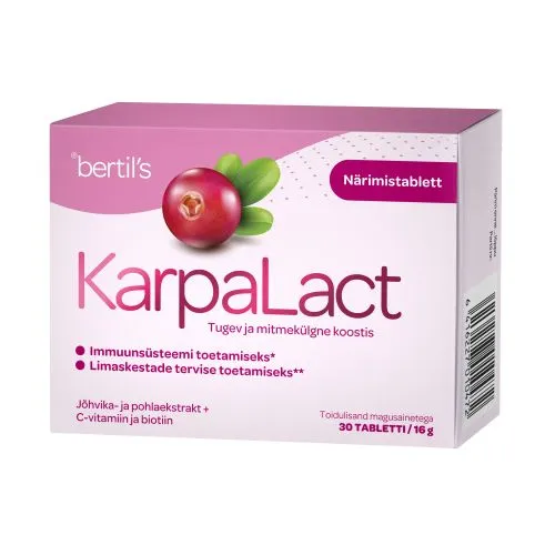 BERTILS KARPALACT NÄRIMISTABLETID N30