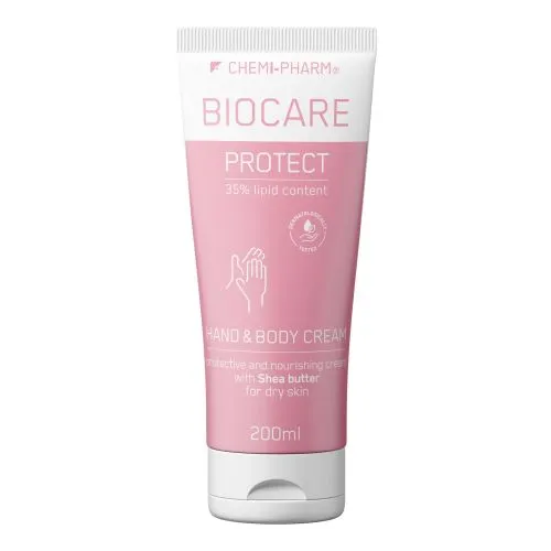 BIOCARE PROTECT KEHA- JA KÄTEKREEM SHEAVÕIGA 200ML