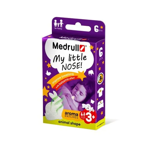 MEDRULL AROOMIPLAASTER MY LITTLE NOSE ANIMALS N6