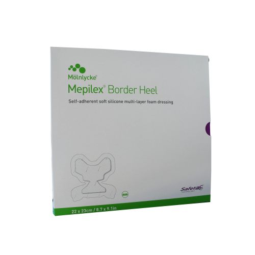 MEPILEX BORDER HEEL 22X23CM VAHTMATERJALIST PLAASTER, N6