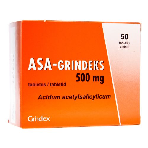 ASA-GRINDEKS TBL 500MG N50