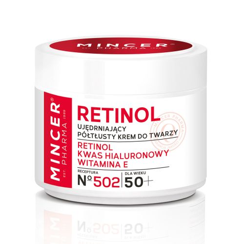 MINCER PHARMA NÄOKREEM RETINOOLIGA PINGULDAV 50+ 50ML