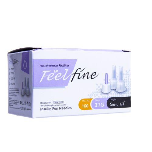 INSULIININÕELAD SMS FEELFINE 31G 6MM N100
