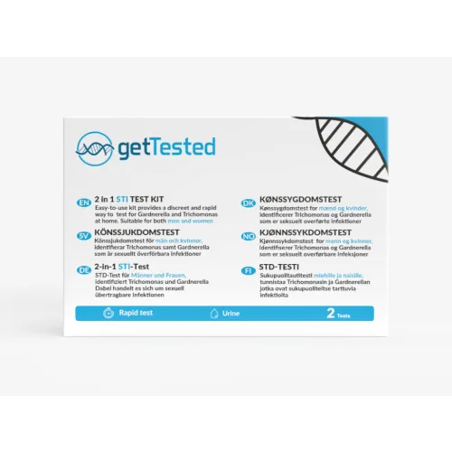 GETTESTED KIIRTEST 2 SUGUHAIGUSE TUVASTAMISEKS (2IN1) N1