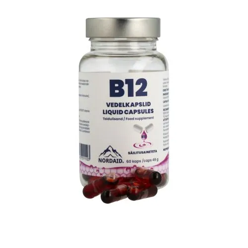 NORDAID B12 VEDELKAPSEL N60