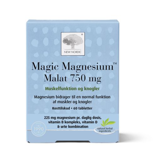 NEW NORDIC MAGIC MAGNESIUM MALATE TBL 750MG N60