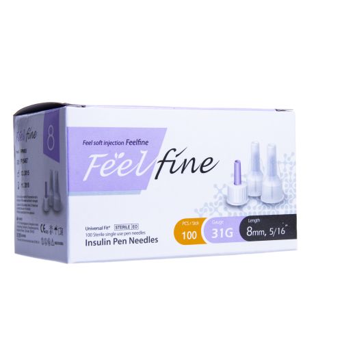 INSULIININÕELAD SMS FEELFINE 31G 8MM N100