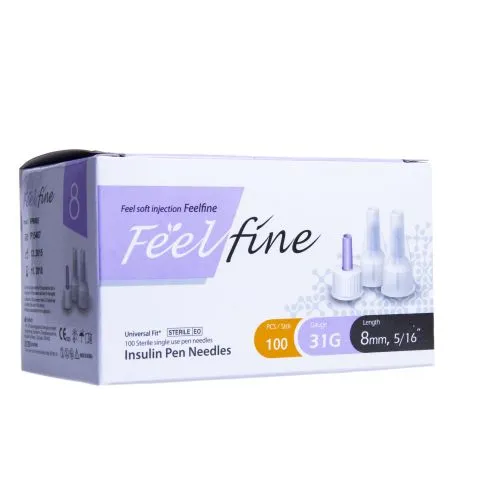 INSULIININÕELAD SMS FEELFINE 31G 8MM N100