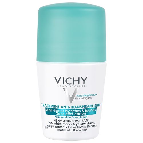 VICHY ANTIPERSPIRANT ROLL-ON 48H ANTITRACE 50ML