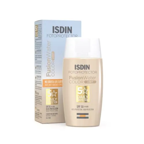 ISDIN SUN PÄIKESEKAITSEEMULSIOON TOONITUD HELE SPF50 50ML