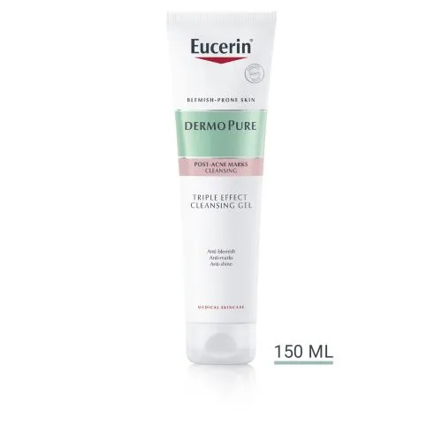 EUCERIN DERMOPURE PUHASTUSGEEL AKNEJÄRGNE 150ML