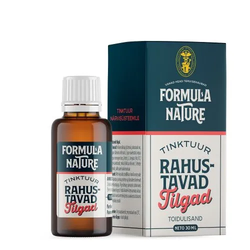 FORMULA NATURE RAHUSTAVAD TILGAD 30ML