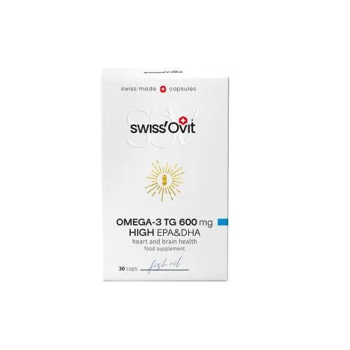 SWISSOVIT OMEGA-3 TG KALAÕLI KAPSLID 600MG N30