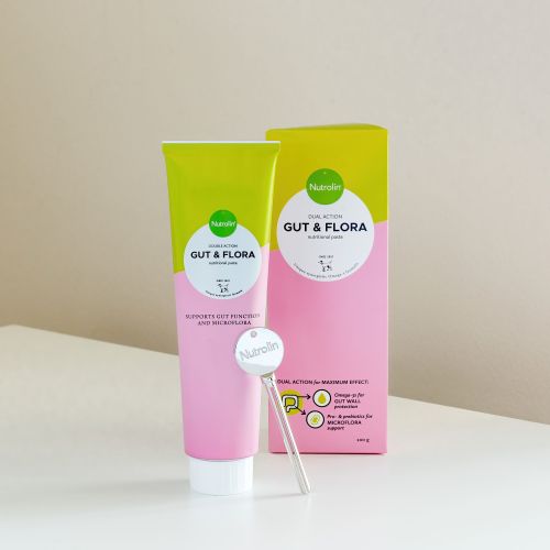 Nutrolin Gut & Flora toiteainetepasta kassile ja koerale 200 g