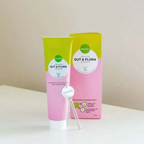 Nutrolin Gut & Flora toiteainetepasta kassile ja koerale 200 g