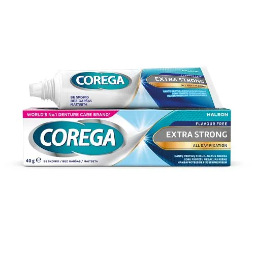 COREGA PROTEESIDE KINNITUSLIIM ERITI TUGEV MAITSETA 40G