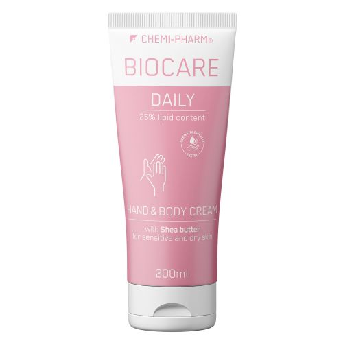 BIOCARE DAILY KEHA- JA KÄTEKREEM SHEAVÕIGA 200ML