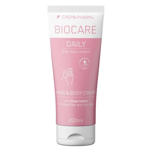 BIOCARE DAILY KEHA- JA KÄTEKREEM SHEAVÕIGA 200ML