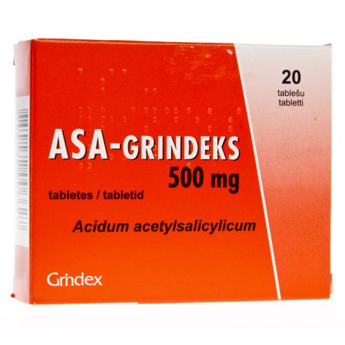 ASA-GRINDEKS TBL 500MG N20