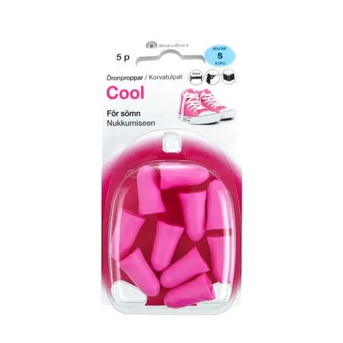 KÕRVATROPID SWEDSAFE COOL SMALL PEHMEST VAHUST ROOSAD N10 5 PAARI