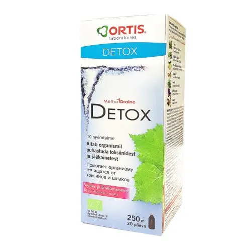METHODDRAINE DETOX VAARIKAS 250ML