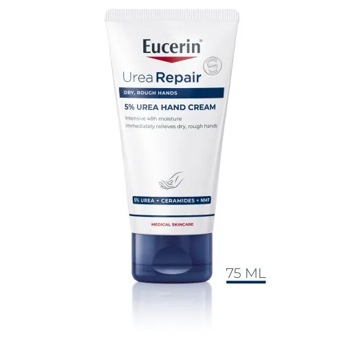 EUCERIN UREAREPAIR KÄTEKREEM 5% UREA 75ML