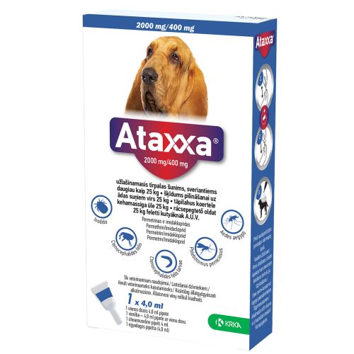 ATAXXA TÄPILAHUS 2000MG+400MG/4ML N1