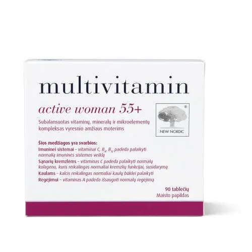 NEW NORDIC MULTI ACTIVE WOMAN 55+ TBL N90