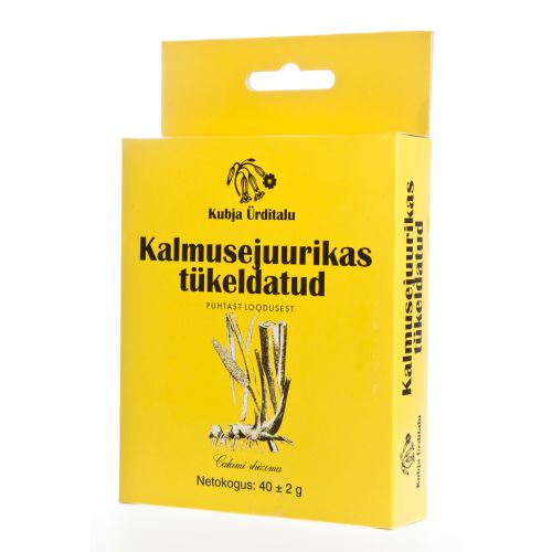 KALMUSEJUURIKAS (CALAMI RHIZOMA) 40G (TÜKELDATUD)