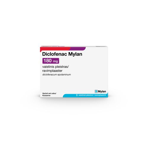 DICLOFENAC MYLAN RAVIMPLAASTER 180MG N5