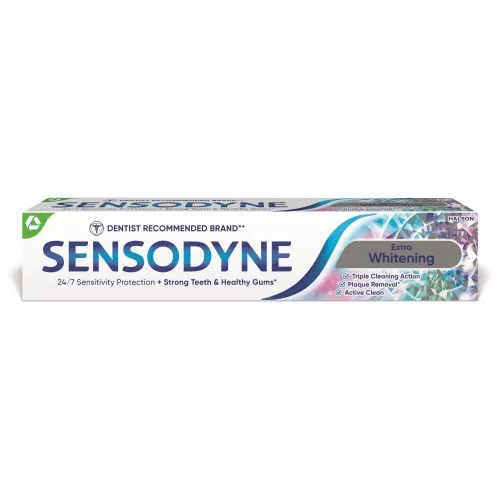 SENSODYNE HAMBAPASTA EXTRA WHITENING 75ML UUS