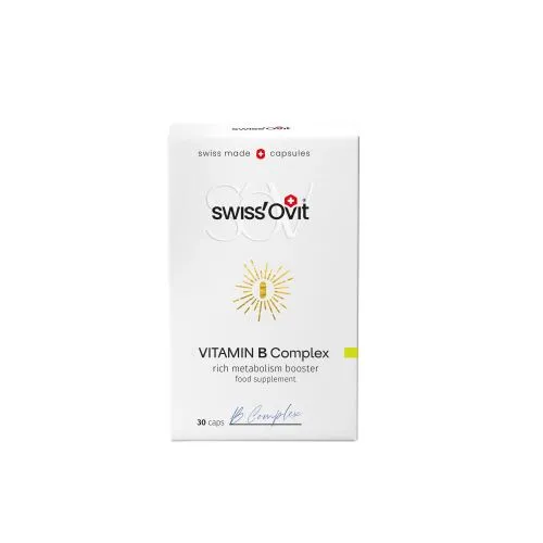 SWISSOVIT VITAMIIN B COMPLEX KAPSLID N30