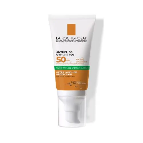 LA ROCHE-POSAY PÄIKESEKAITSE GEEL-KREEM NÄOLE SPF50+ 50ML