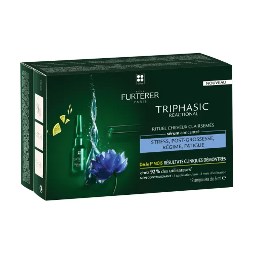 RENE FURTERER TRIPHASIC JUUKSEAMPULLID REACTIONAL 5ML N12