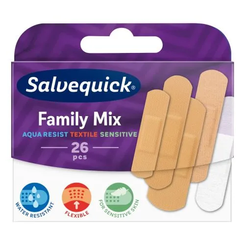SALVEQUICK PLAASTER FAMILY MIX N26