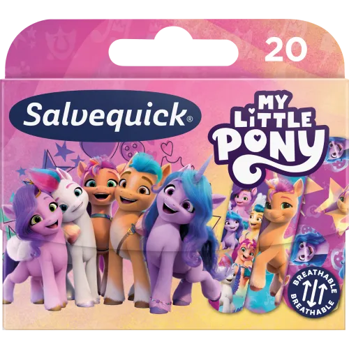 SALVEQUICK PLAASTER LASTELE MY LITTLE PONY N20