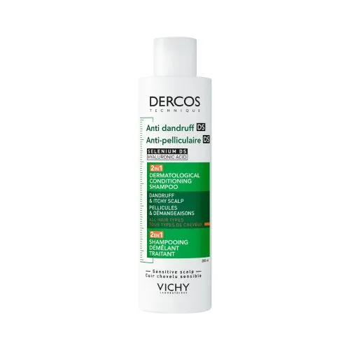 VICHY DERCOS DS 2IN1 SHAMPOON+PALSAM KÕÕMAVASTANE 200ML