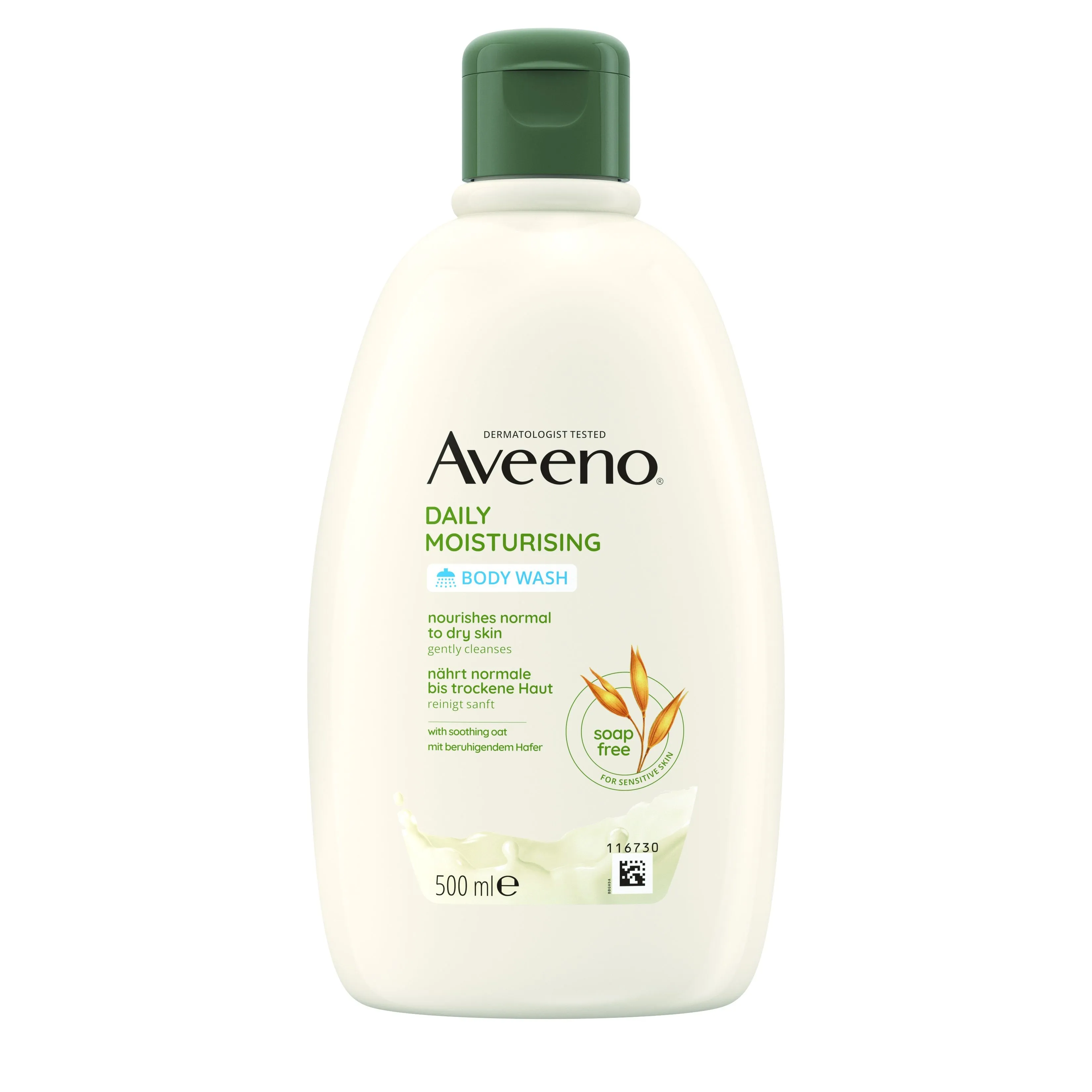 AVEENO DAILY MOISTURISING DUSHIGEEL 500ML - Product Image 2