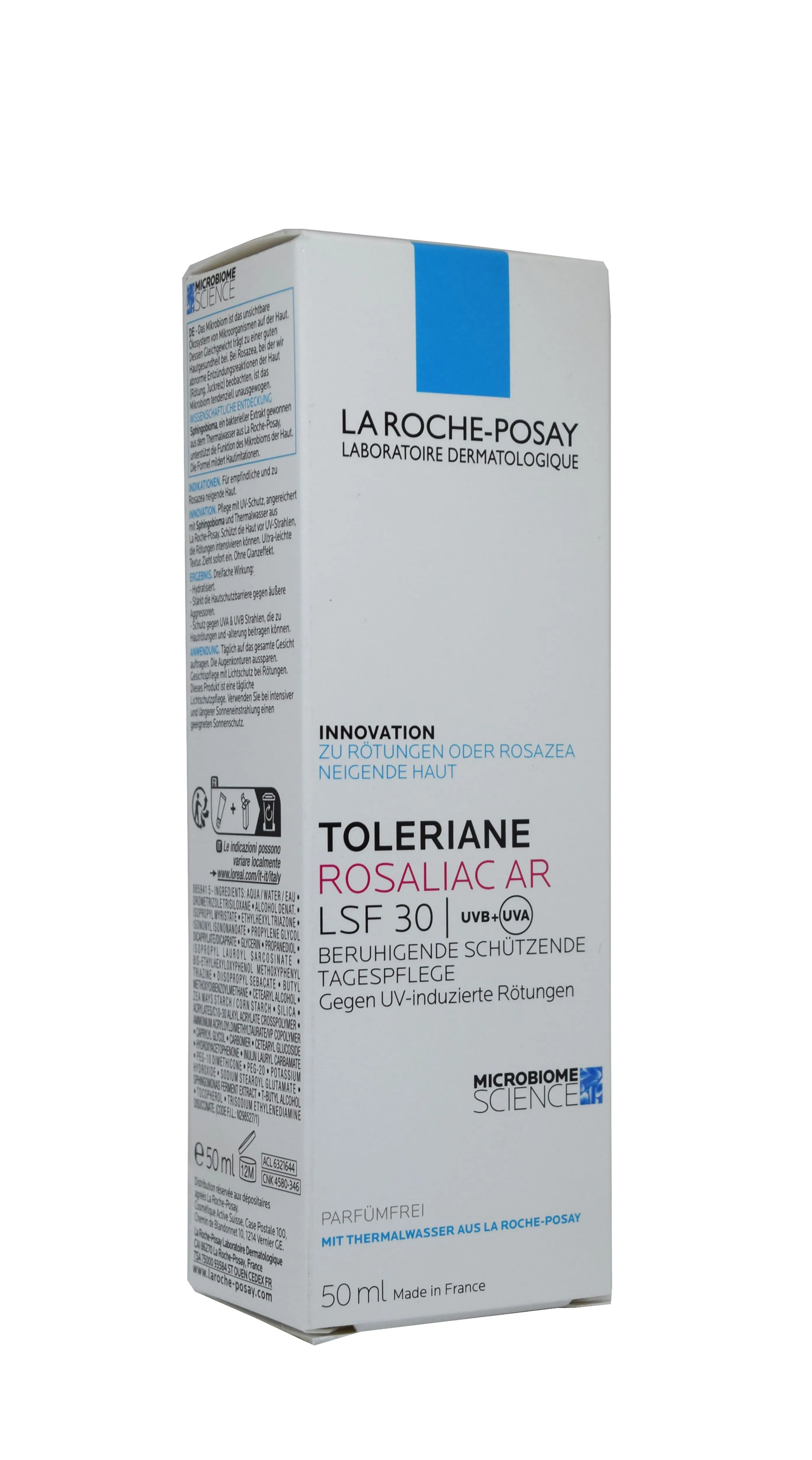 LA ROCHE-POSAY ROSALIAC AR UV SPF30 PÄEVAKREEM 50ML - Product Image 2