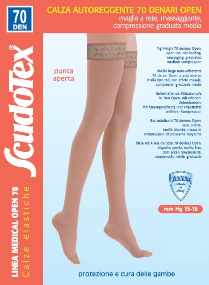 SCUDOTEX SUKAD AVATUD VARBAOSA 70DEN T3 NATURE - Product Image 2