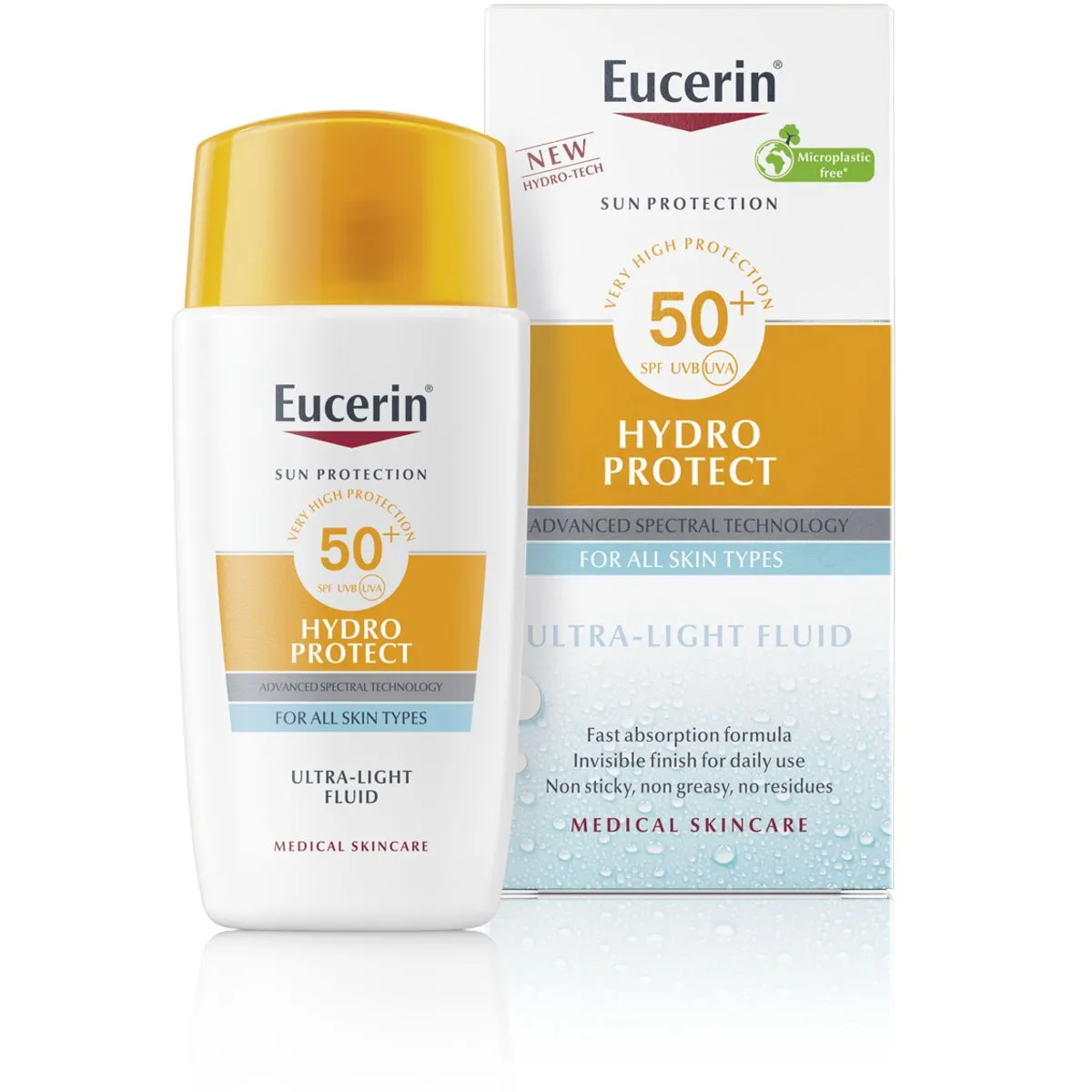 EUCERIN SUN PÄIKESEKAITSE EMULSIOON NÄOLE SPF50 50ML - Product Image 2