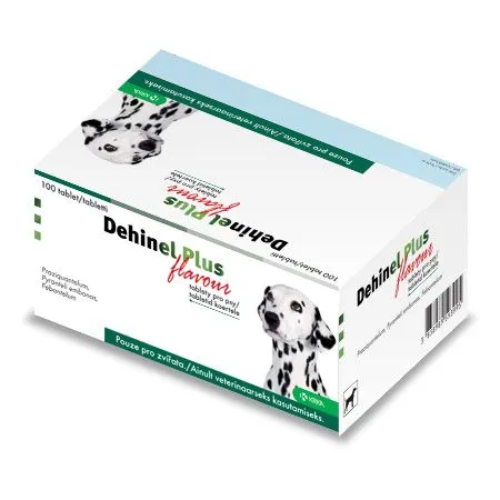DEHINEL PLUS FLAVOUR TABL 50MG+150MG+144MG N100 - Product Image 2