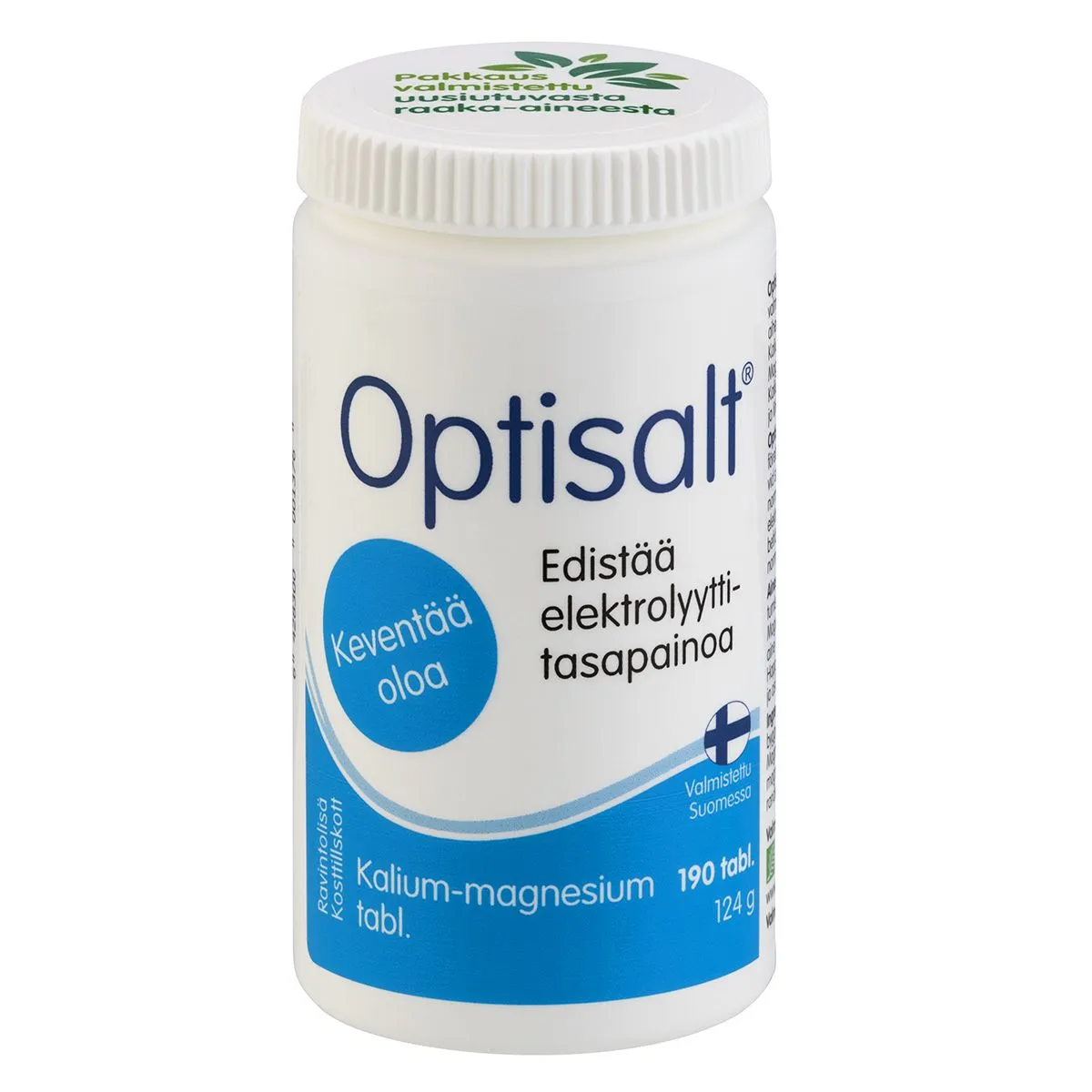 OPTISALT K+MG TBL N190 (124G) - Product Image 2