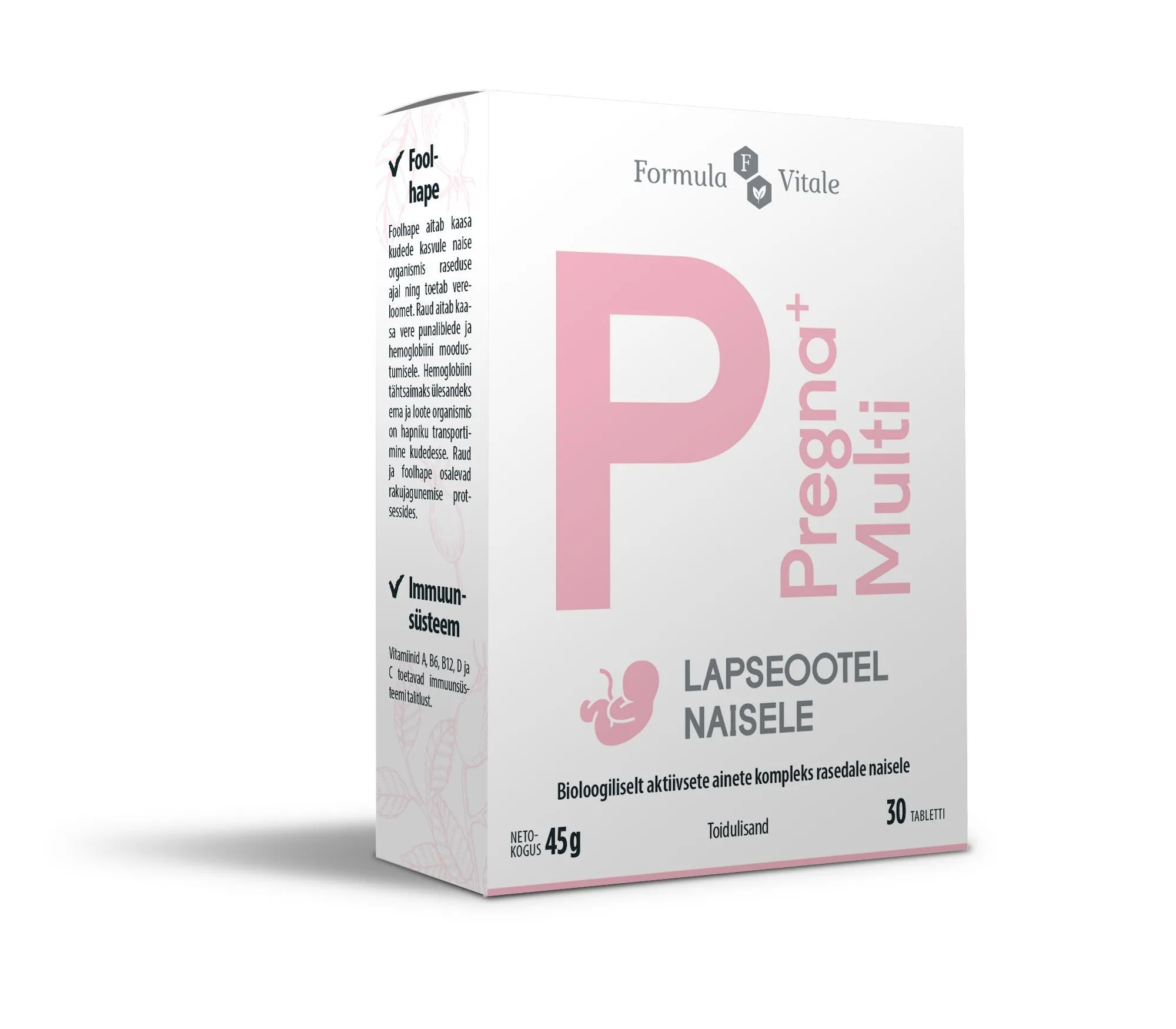 FORMULA VITALE PREGNA+ MULTI TBL N30 - Product Image 2