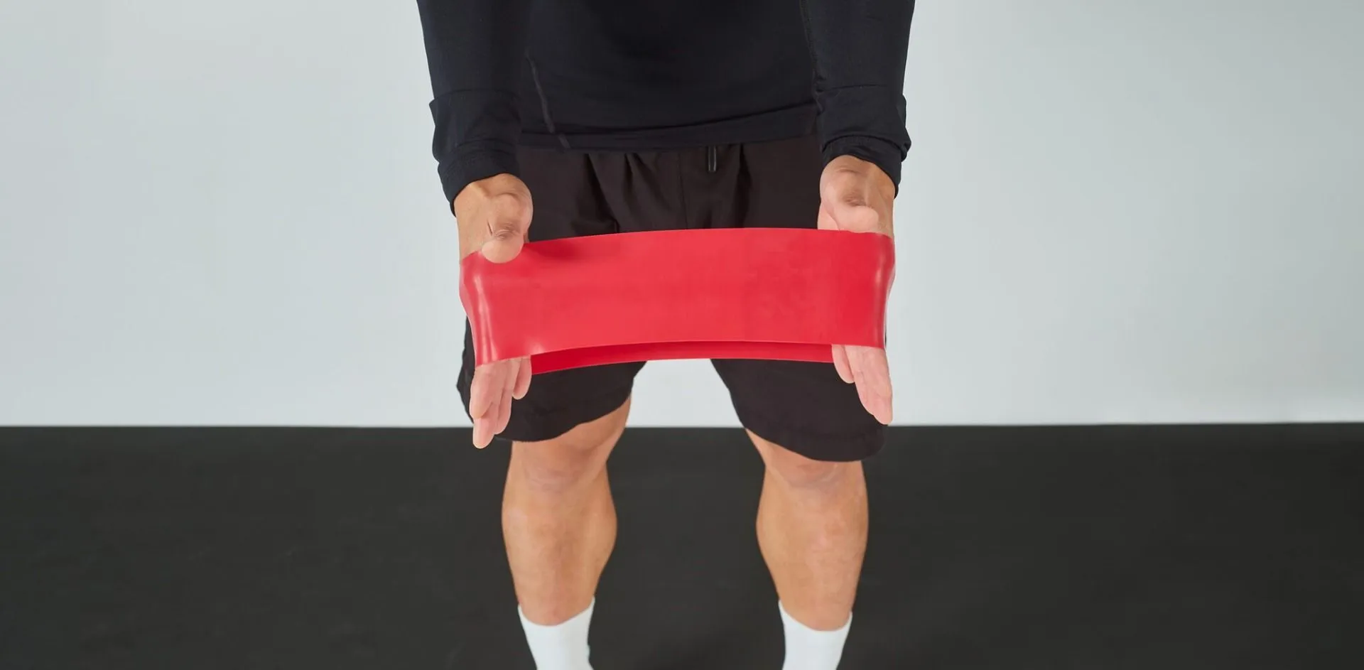 MVS TREENING KUMMILINT WIDE LOOP PUNANE 7,5X30CM KESKMINE - Product Image 2