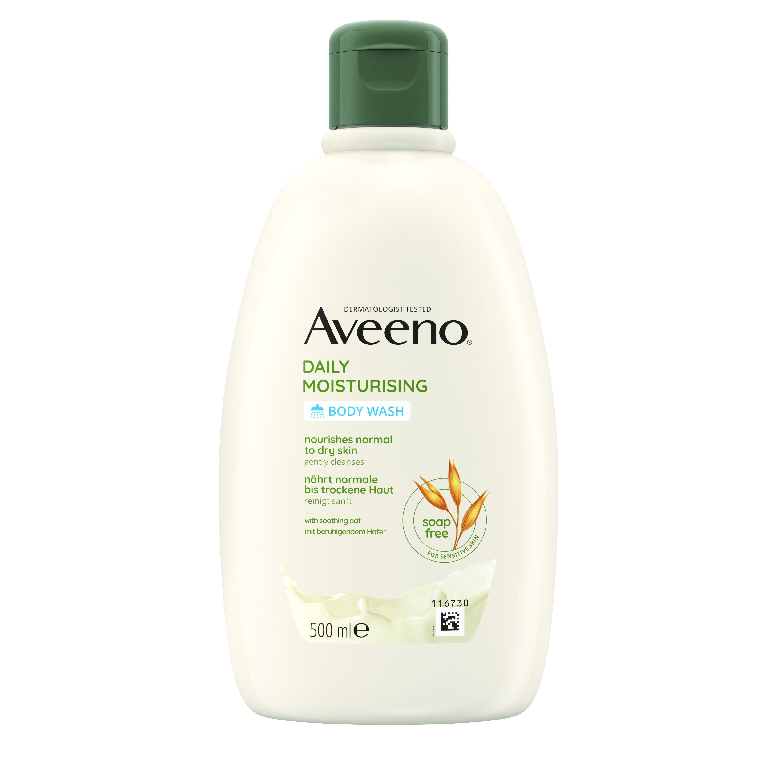 AVEENO DAILY MOISTURISING DUSHIGEEL 500ML - Product Image 2